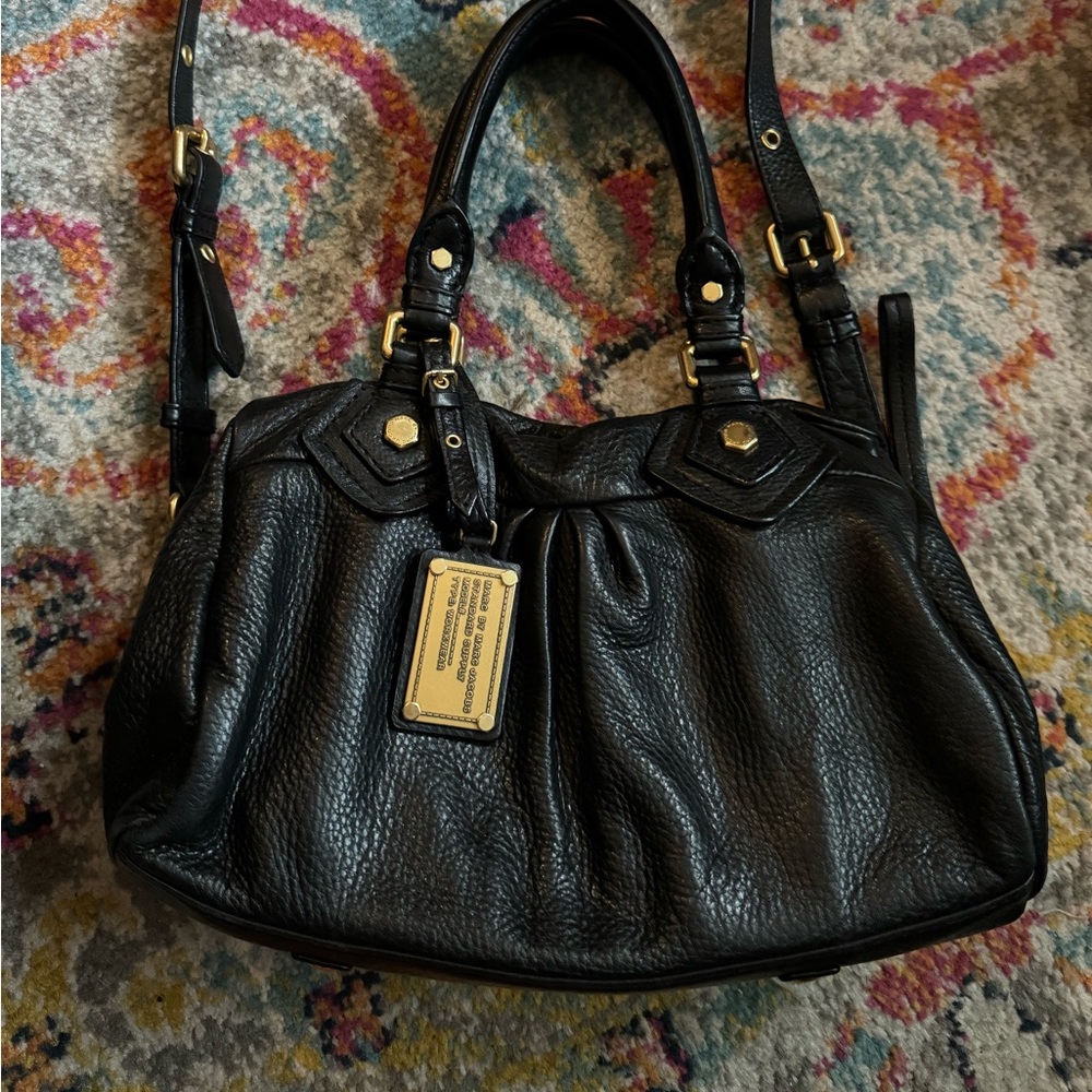 Marc by Marc Jacobs black leather purse